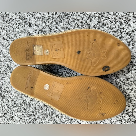GUCCI GG Supreme espadrilles 36.5 - Picture 6 of 12